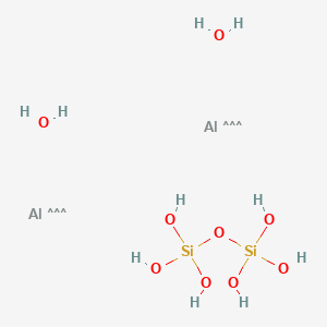 molecular formula Al2H10O9Si2 B087019 Halloysite CAS No. 12068-50-7