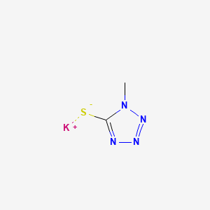molecular formula C2H3KN4S B8701930 Potassium 1-methyl-1H-tetrazole-5-thiolate CAS No. 62557-28-2