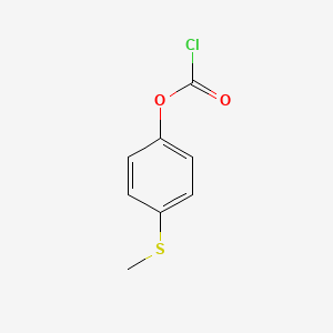 p-Methylthiophenyl chloroformate