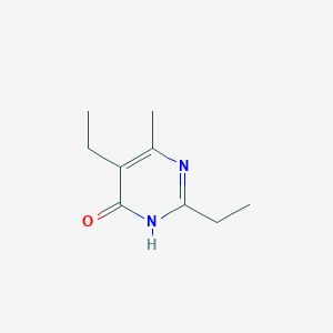 2,5-Diethyl-6-methylpyrimidin-4-ol