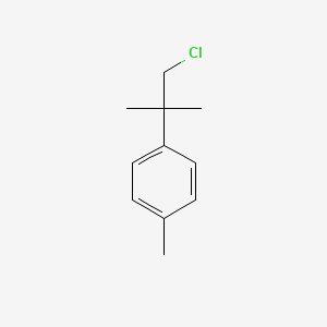 Benzene, 1-methyl-4-[1-(chloromethyl)-1-methylethyl]