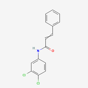 molecular formula C15H11Cl2NO B8702034 N-(3,4-dichlorophenyl)-3-phenylprop-2-enamide 