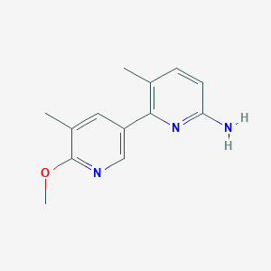 6'-Methoxy-3,5'-dimethyl-2,3'-bipyridin-6-amine