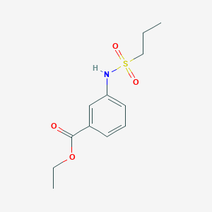 3-(Propane-1-sulfonylamino)-benzoic acid ethyl ester