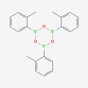 molecular formula C21H21B3O3 B8702075 Tris(2-tolyl)boroxin CAS No. 7294-50-0