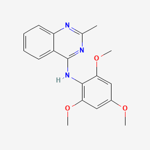 2-Methyl-N-(2,4,6-trimethoxyphenyl)quinazolin-4-amine