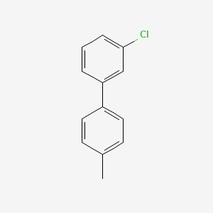 molecular formula C13H11Cl B8702161 3-Chloro-4'-methylbiphenyl 