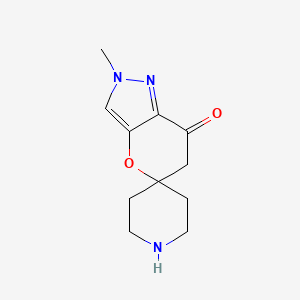 2'-Methyl-2'H-spiro[piperidine-4,5'-pyrano[3,2-c]pyrazol]-7'(6'H)-one