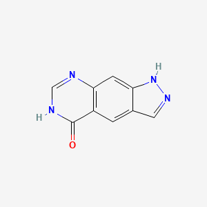 1,2-Dihydro-5H-pyrazolo[4,3-g]quinazolin-5-one