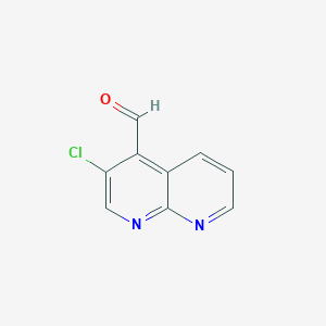 3-Chloro-1,8-naphthyridine-4-carbaldehyde