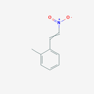 molecular formula C9H9NO2 B8702239 1-methyl-2-(2-nitroethenyl)benzene 