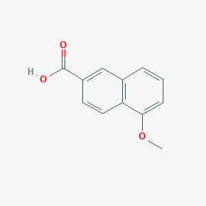 molecular formula C12H10O3 B8702312 5-Methoxy-2-naphthoic acid 