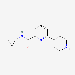 N-cyclopropyl-6-(1,2,3,6-tetrahydropyridin-4-yl)picolinamide