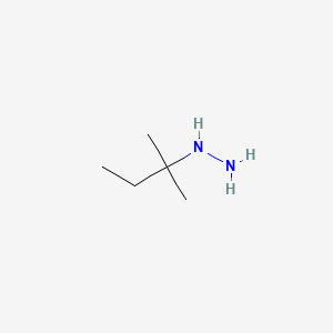 molecular formula C5H14N2 B8702345 Tert-pentylhydrazine 