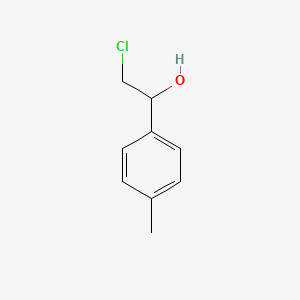 molecular formula C9H11ClO B8702359 2-Chloro-1-(4-methylphenyl)ethan-1-ol 