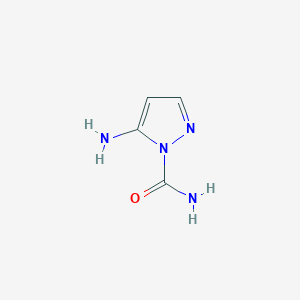 5-amino-1H-pyrazole-1-carboxamide