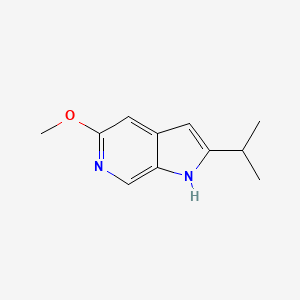 2-Isopropyl-5-methoxy-1H-pyrrolo[2,3-c]pyridine