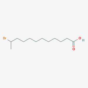 molecular formula C12H23BrO2 B8702443 11-Bromododecanoic acid CAS No. 143984-15-0