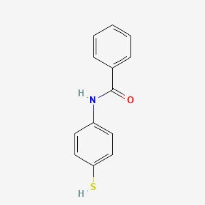 molecular formula C13H11NOS B8702463 n-(4-Sulfanylphenyl)benzamide CAS No. 213013-97-9