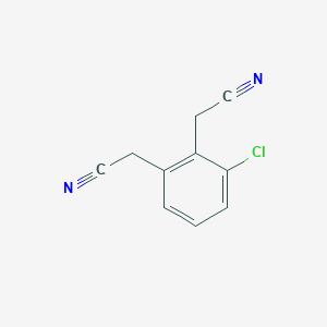 2,2'-(3-Chloro-1,2-phenylene)diacetonitrile