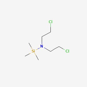 N,N-Bis(2-chloroethyl)-N-trimethylsilylamine