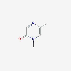 molecular formula C6H8N2O B8702529 1,5-dimethyl-2(1H)-pyrazinone 