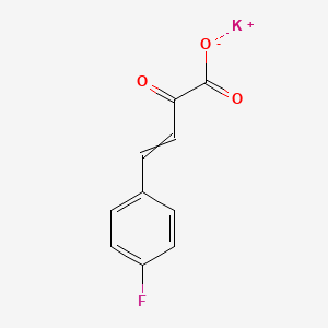 Potassium 4-(4-fluorophenyl)-2-oxo-3-butenoate