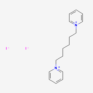 1-(6-(1-Pyridiniumyl)hexyl)pyridinium diiodide