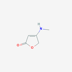 molecular formula C5H7NO2 B8702596 4-(methylamino)furan-2(5H)-one CAS No. 30290-18-7