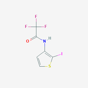 2-Iodo-3-trifluoroacetylaminothiophene