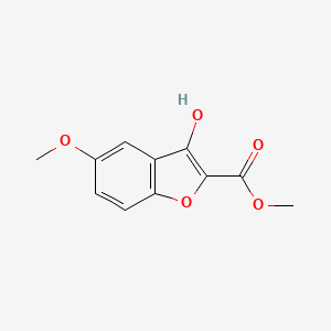 Methyl 3-hydroxy-5-methoxy-1-benzofuran-2-carboxylate