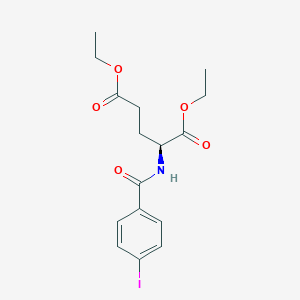 diethyl (2S)-2-[(4-iodobenzoyl)amino]pentanedioate