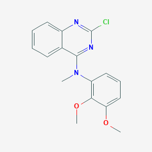 (2-Chloro-quinazolin-4-yl)-(2,3-dimethoxy-phenyl)-methyl-amine