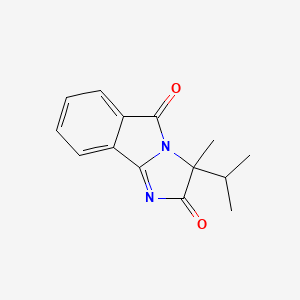 3-isopropyl-3-methyl-3H-imidazo[2,1-a]isoindole-2,5-dione