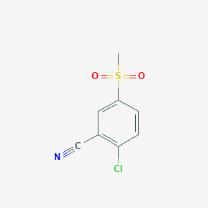 2-Chloro-5-(methylsulfonyl)benzonitrile