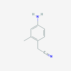 4-Amino-2-methylphenylacetonitrile