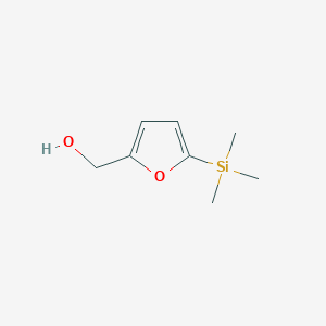 molecular formula C8H14O2Si B8703030 [5-(Trimethylsilyl)furan-2-yl]methanol CAS No. 114660-22-9