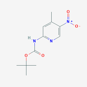 Tert-butyl (4-methyl-5-nitropyridin-2-yl)carbamate