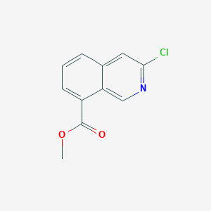 Methyl 3-chloroisoquinoline-8-carboxylate