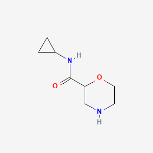 N-cyclopropylmorpholine-2-carboxamide