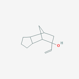 molecular formula C12H18O B087034 Octahydro-5-vinyl-4,7-methano-1H-inden-5-ol CAS No. 13380-90-0