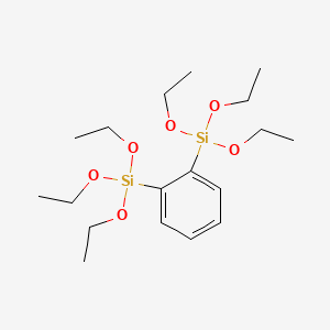 molecular formula C18H34O6Si2 B8703564 1,4-PHENYLENEBIS(TRIETHOXYSILANE) CAS No. 151980-62-0