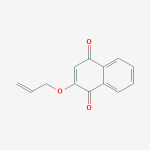 molecular formula C13H10O3 B8703627 2-Allyloxy-1,4-naphthoquinone CAS No. 40815-72-3