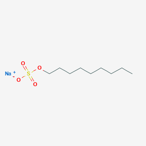 molecular formula C9H20NaO4S B087037 Sodium nonyl sulfate CAS No. 1072-15-7