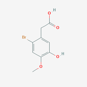 (2-Bromo-5-hydroxy-4-methoxy-phenyl)-acetic acid