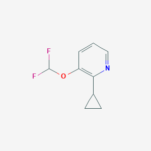 2-Cyclopropyl-3-(difluoromethoxy)pyridine