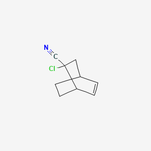 Bicyclo[2.2.2]oct-5-ene-2-carbonitrile, 2-chloro-