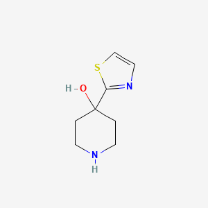 4-(1,3-Thiazol-2-yl)piperidin-4-ol