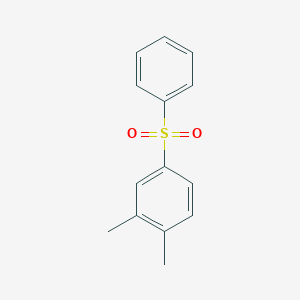 Benzene, 1,2-dimethyl-4-(phenylsulfonyl)-