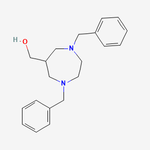 (1,4-Dibenzyl-1,4-diazepan-6-yl)methanol